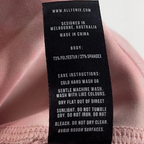 Allfenix Blush Pink Tie Dye Leggings - Picture 10 of 11